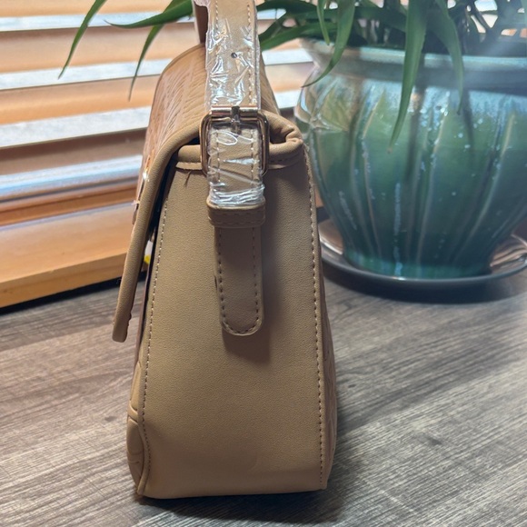 Christian Lacroix Toffee Embossed Shoulder Bag - Picture 5 of 13